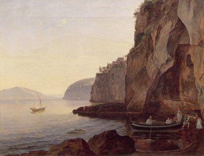 Cocumella near Sorrento, 1827 by Carl Wilhelm Goetzloff